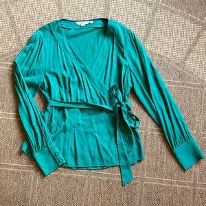 Women’s Boden Wrap Blouse, Size 10R